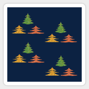 Christmas trees Magnet